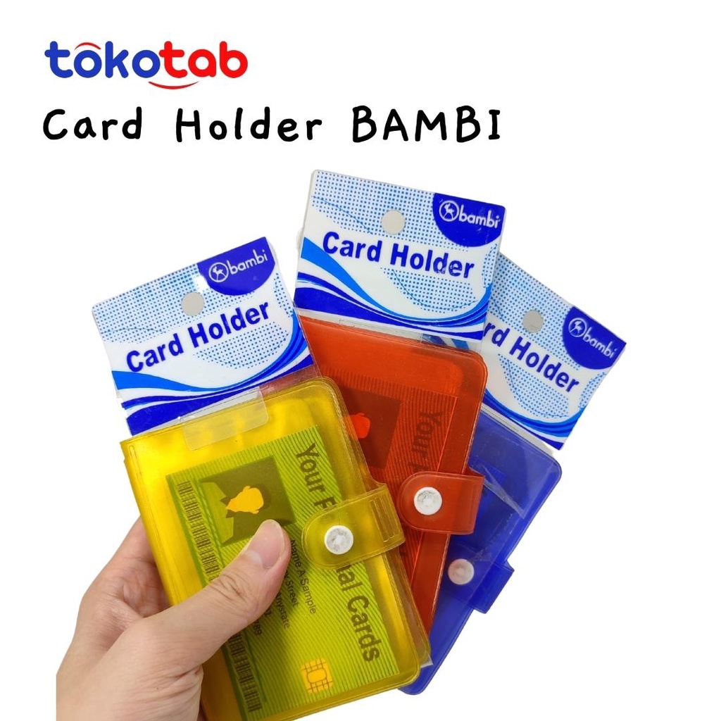 

Tokotab - BAMBI Card Holder 6259 Dompet kartu