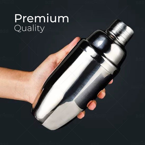 Cocktail shaker botol shaker 750ml pengocok minuman stainless steel