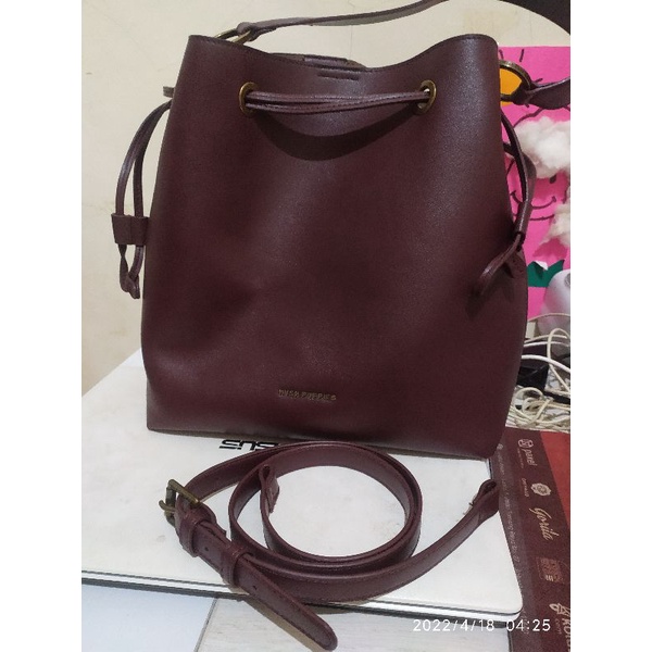 Preloved Hush Puppies Bucket Bag