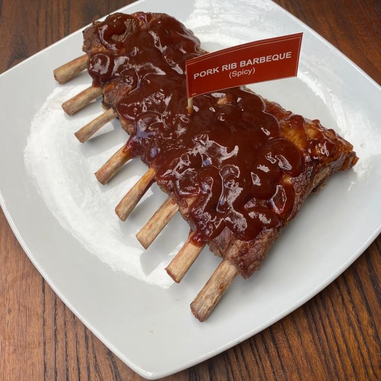 Pork Ribs Barbeque Matang (Iga Babi Bakar) Spicy - 400g