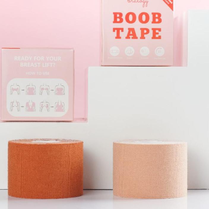 

Bagus Bralogy - Boob Tape / Bra Tape / Body Tape 5 meter GRATIS NIPPLE COVER & GUNTING LIPAT, Lt0...