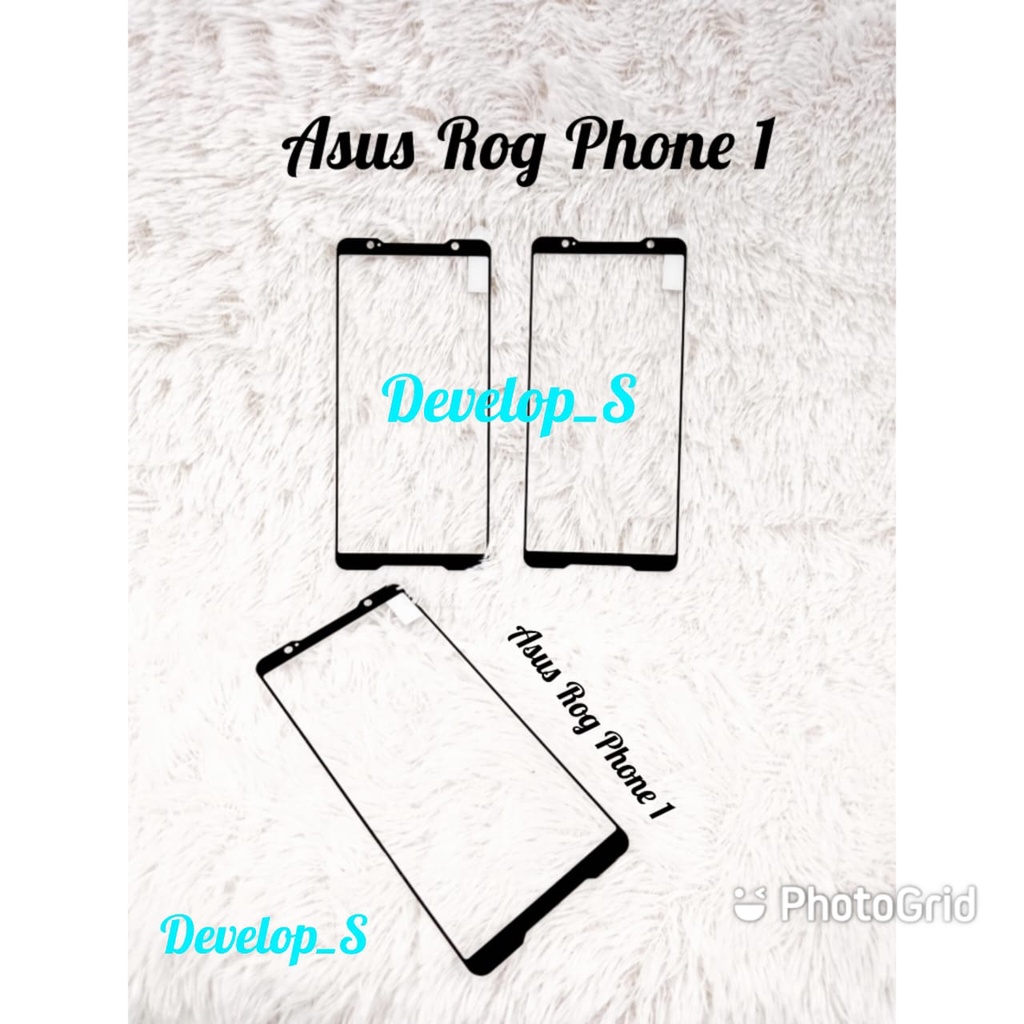 Tempered Glass Full Asus Rog Phone 1 / Asus Rog Phone 2 - Anti Gores Kaca
