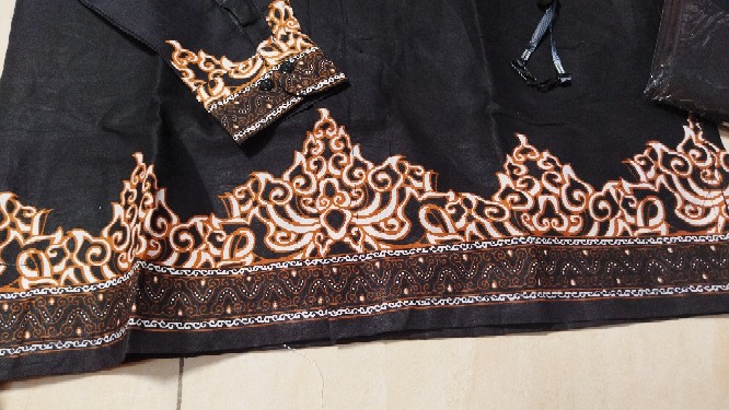Batik Solo Setelan Sarung Koko (free Gift)
