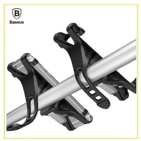 BASEUS MIRACLE BICYCLE MOUNT - PREMIUM BRACKET PHONE HOLDER HP SEPEDA - Hitam