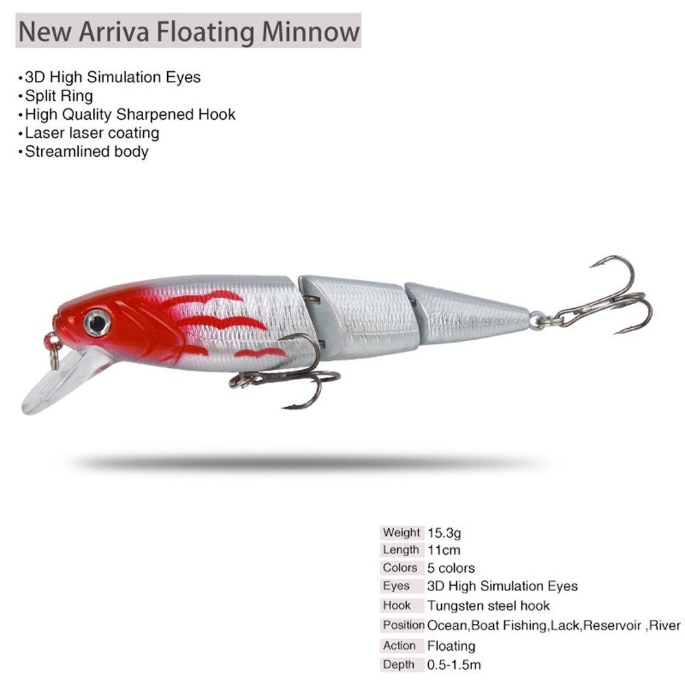 TOP Multi-layer Lure Underwater Wobblers Perlengkapan Ikan Luya Aksesoris Mengapung Swimbait