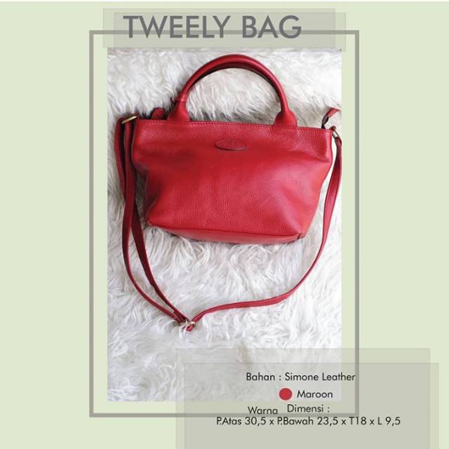 Tweely Bag Tas Kulit Asli