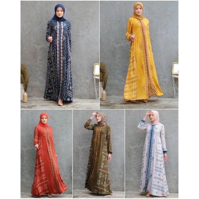 BAJU  New Nadia Dress REFERENSI NAMARA ETHNIQ NADEAA JAVINA KALEELA BISA COD DARI PEKALONGAN