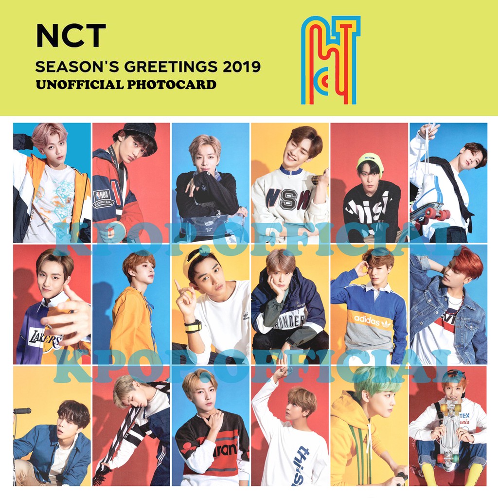 [ READY STOCK ] NCT SEASON GREETING 2019 PHOTOCARD