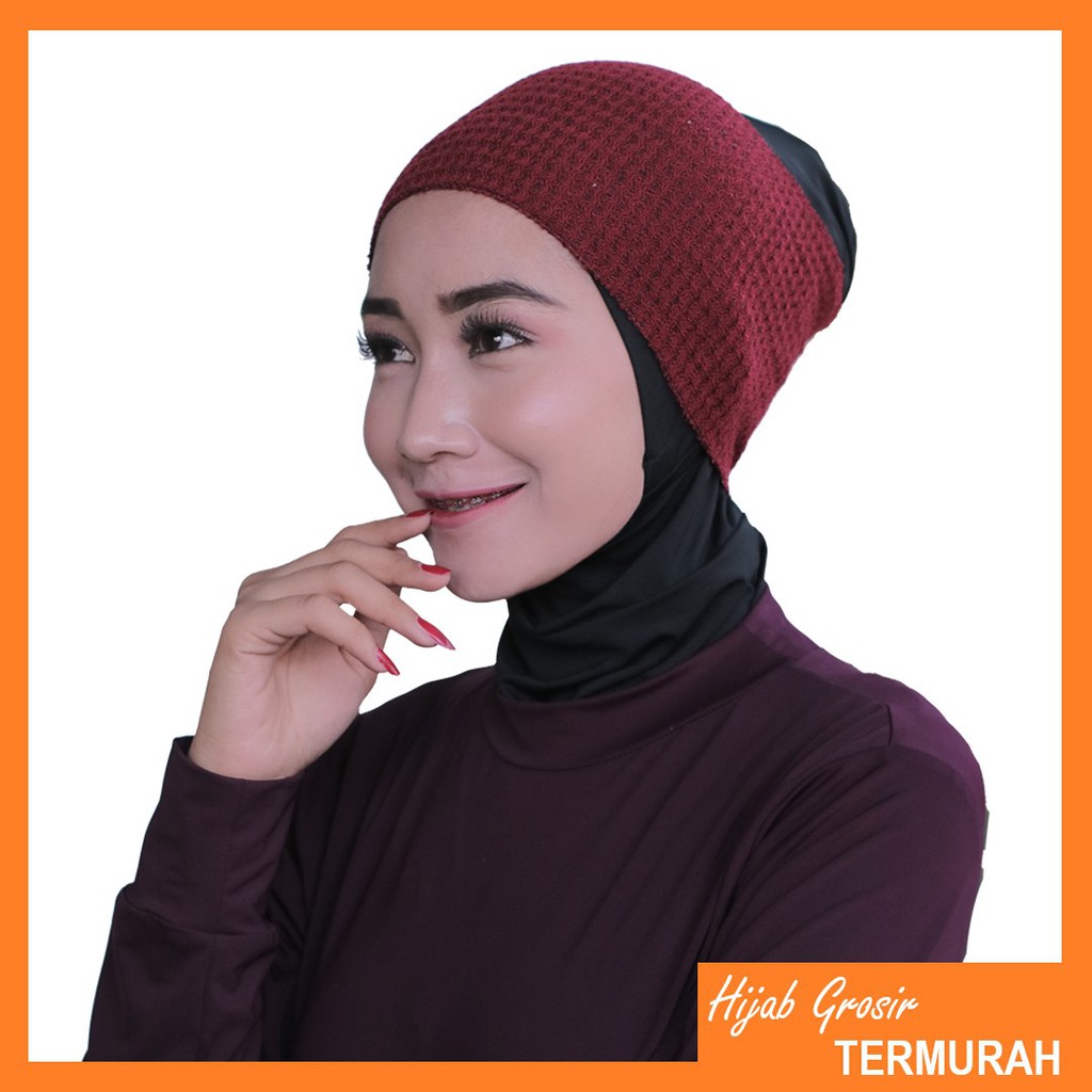 TERLARIS..COD!! CIPUT Rajut AYRA 1 Warna | Bandana Rajut Inner Termurah | Dalaman Jilbab Nafisa