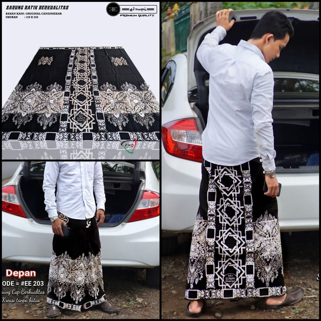 SARUNG BATIK EL RUMI MURAH - SARUNG BATIK PEKALONGAN