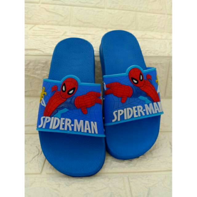 PROMO Terlaris Sendal Anak SPIDERMAN Size 26-35