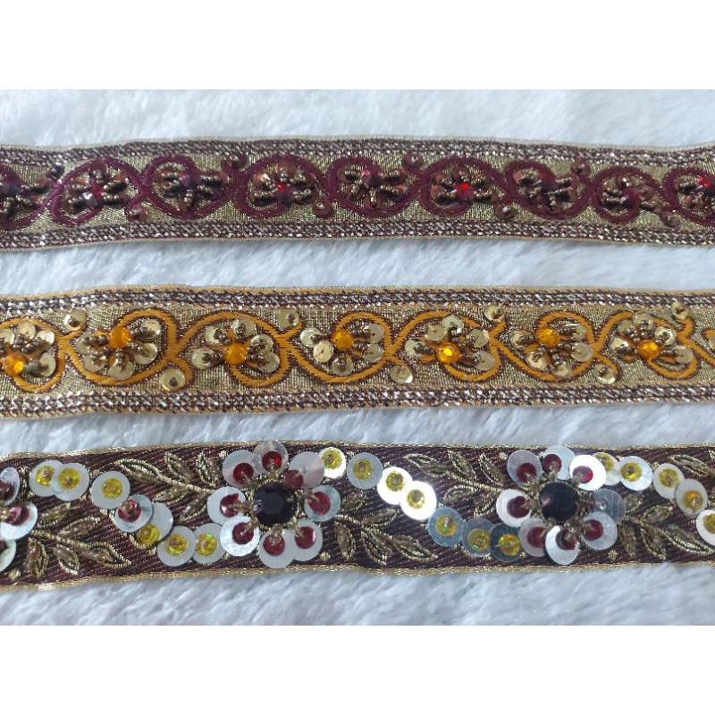 renda india bordir sulam payet