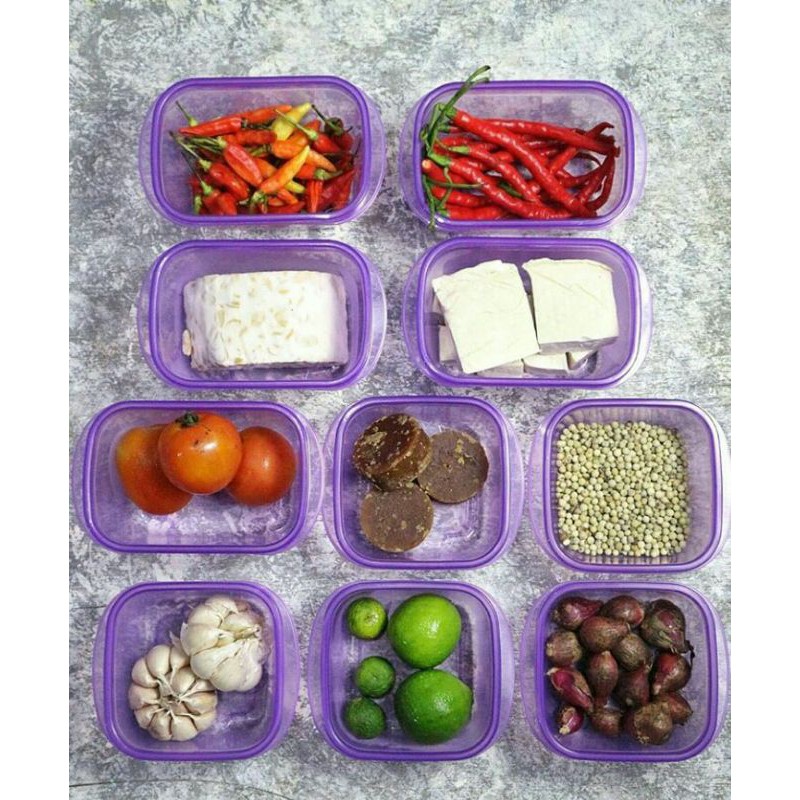 Food Container Multifungsi Bambang Set 22 pcs
