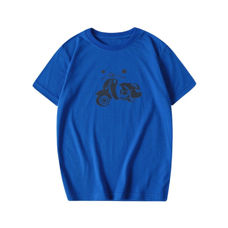 Kaos Anak VESPA Baju Polos Anak Lengan Pendek Tshirt Kids Unisex