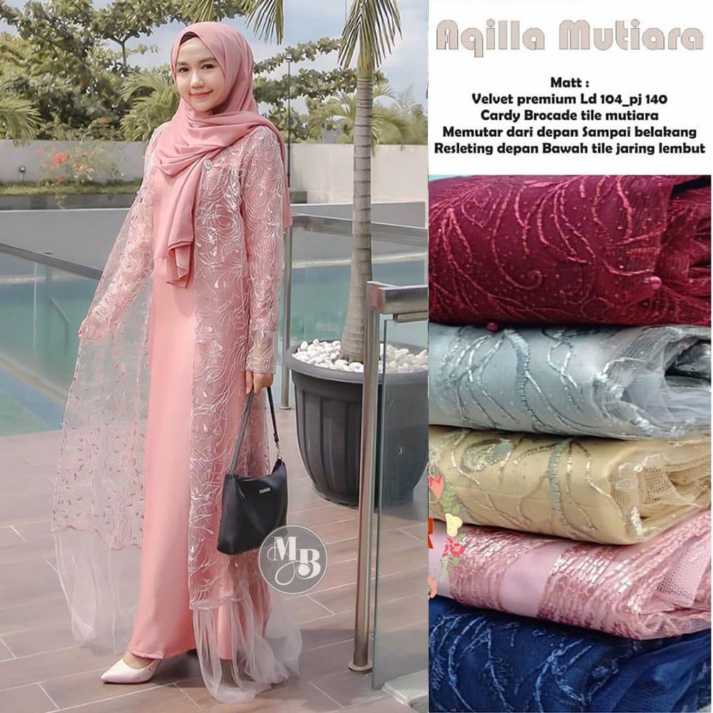 BISA COD!! GAMIS BURKAT TILE MIX CERUTY DOBEL FURING GAMIS BURKAT TILE DENGAN FARIASI MUTIARA