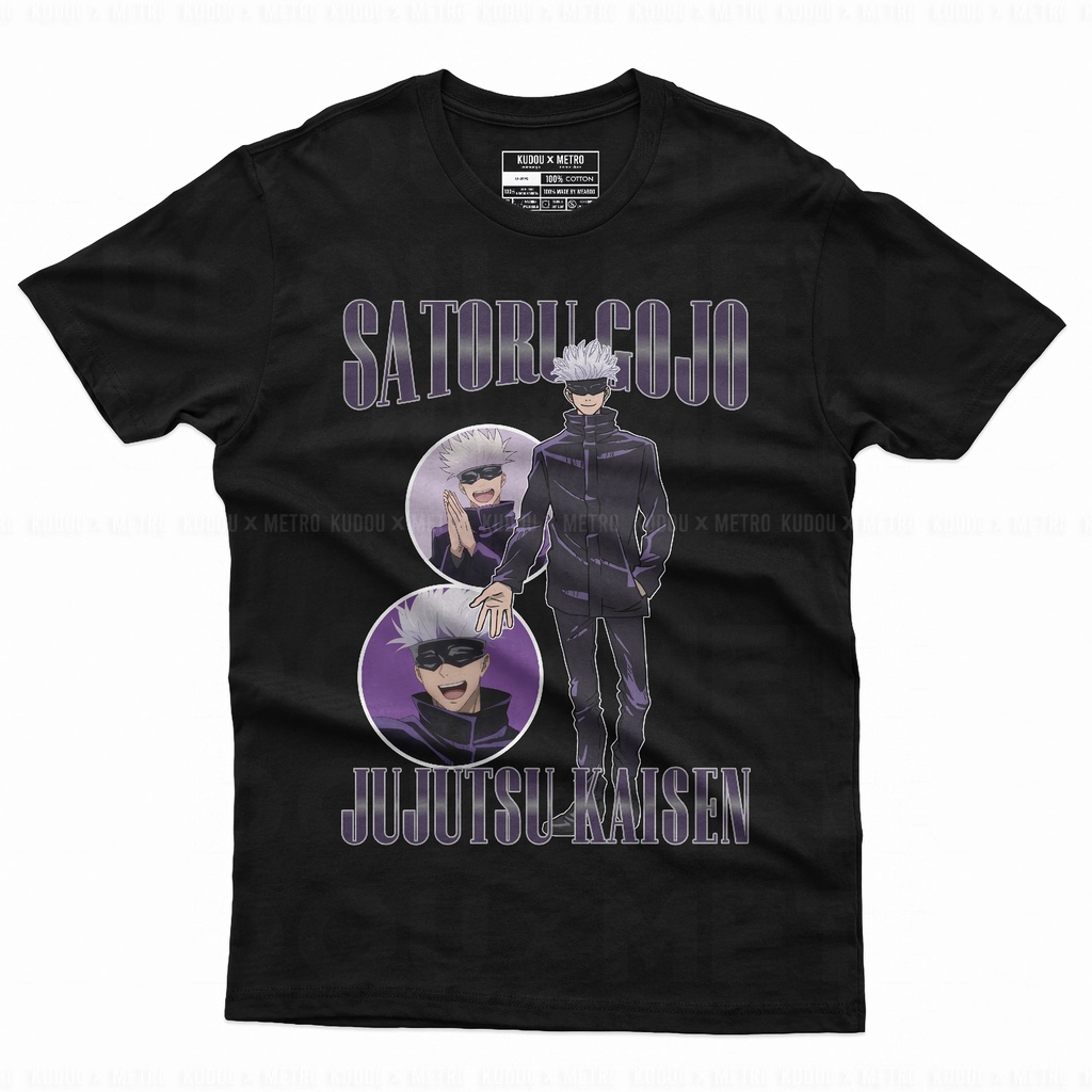 Tshirt Gojo Satoru Sensei Anime Manga Jujutsu Kaisen Premium Unisex