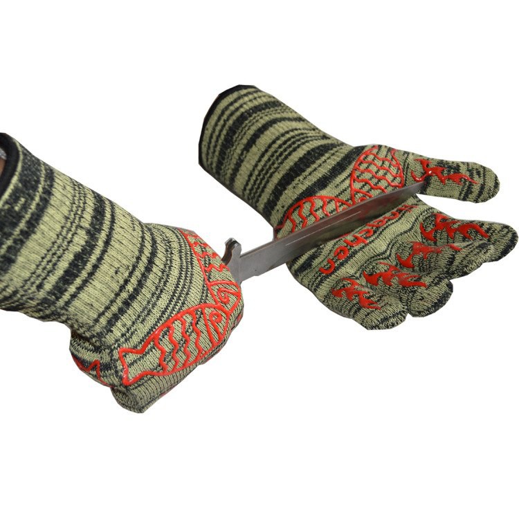 BISA COD Sarung Tangan Anti Pisau Dan Anti Panas Heat Resistant Oven Gloves