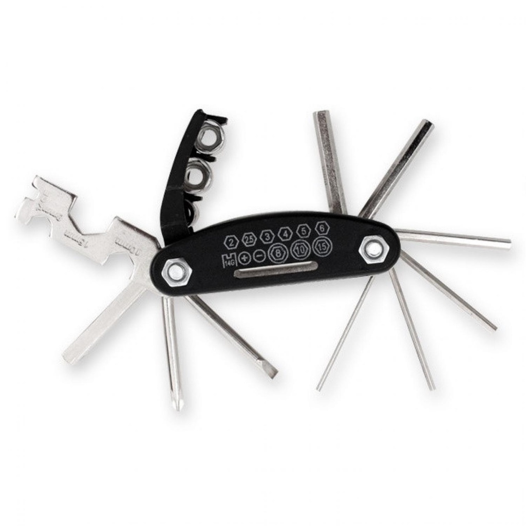 GROSIR_IJ TaffSPORT Multifunctional 15 in 1 EDC Repair Tool