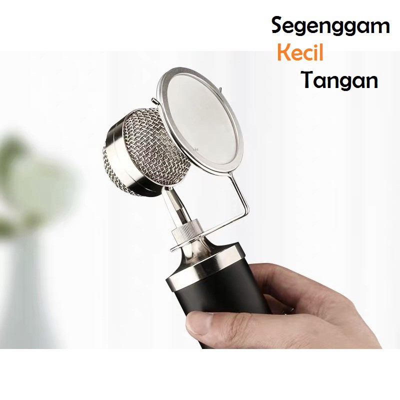 MICROPHONE BM-8000 KONDENSER SHOCK PROOF MOUNT KARAOKE LIVE MUSIC MUSIK TERBAIK PROFESSIONAL