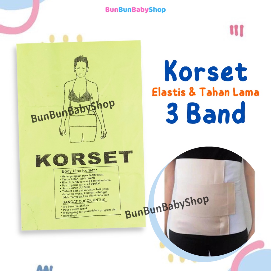 Korset Ibu Melahirkan Instan Gurita Stagen Rekat Pasca Diet Peramping Corset Perlengkapan Pelangsing Bunbunbabyshop