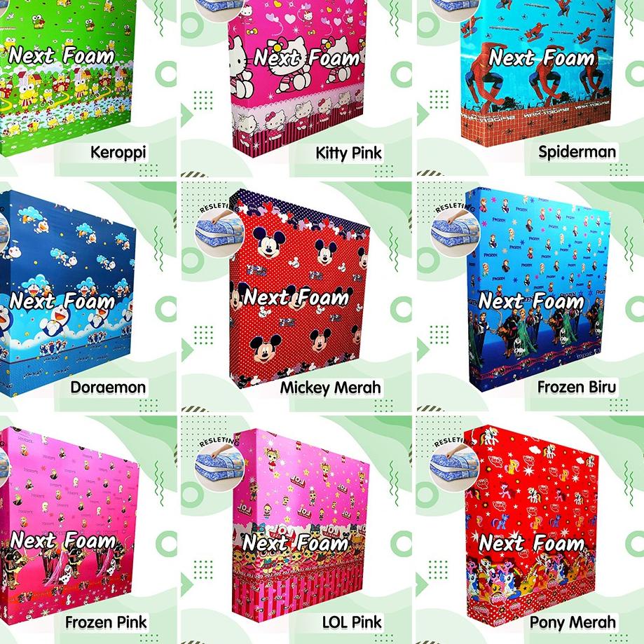♣ Sarung Kasur Busa Resleting Tebal 5,10, 15, 20, 25, 30 cm / Cover Kasur Busa Inoac / Sprei Resleti