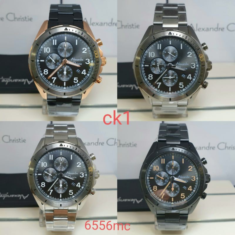 jam tangan pria Alexandre Christie AC6556MC ORIGINAL BERGARANSI RESMI