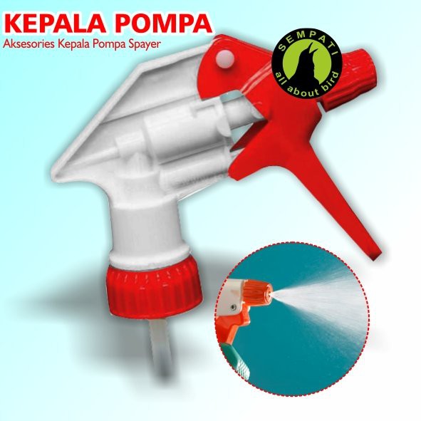 KEPALA POMPA SEMPROTAN MANDI BURUNG ASENA