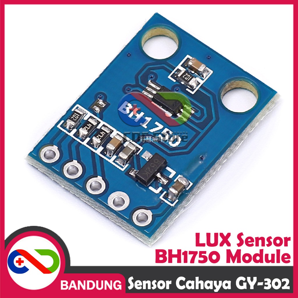 GY-302 BH1750 MODULE SENSOR CAHAYA LUX SENSOR INTENSITAS CAHAYA LUMEN CANDELA