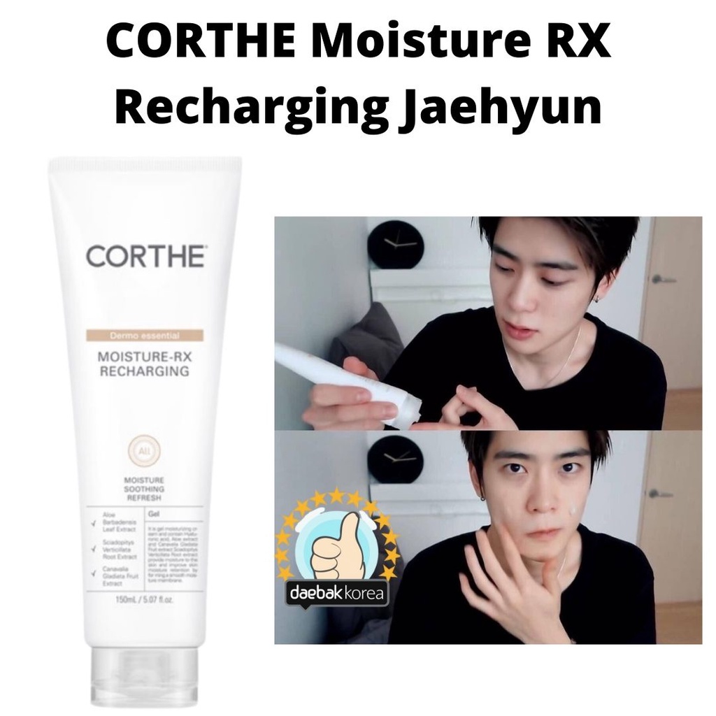 [Ready stok] CORTHE Moisture RX Recharging 150ml. Jaehyun