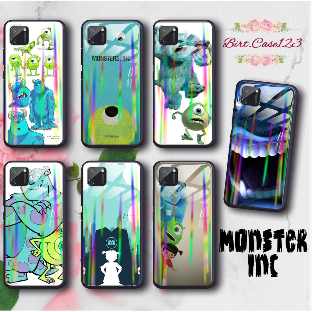 BC Case Gambar MONSTER INC back case glass aurora xiaomi redmi 4a 5a 6a 7a 8a 3 4x note4 note4x ETC