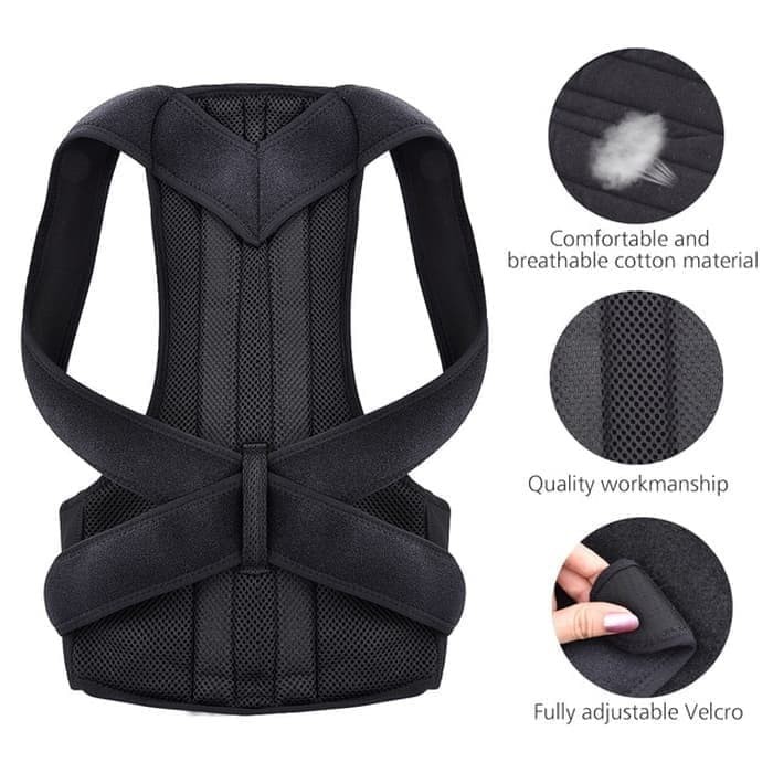 Original HAILICARE Terapi Penyangga Punggung Back Support Posture Corrector Terapi Anti Bungkuk