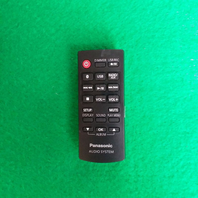 REMOTE PANASONIC AUDIO SYSTEM ORIGINAL