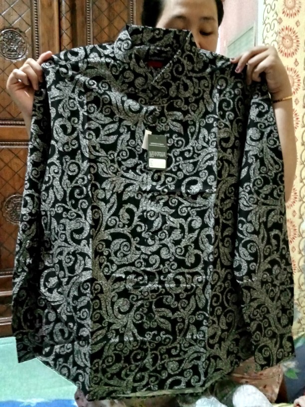 Kemeja Batik Pria Slimfit Modern Batik Mewah Slim Fit Lbdchs1l1