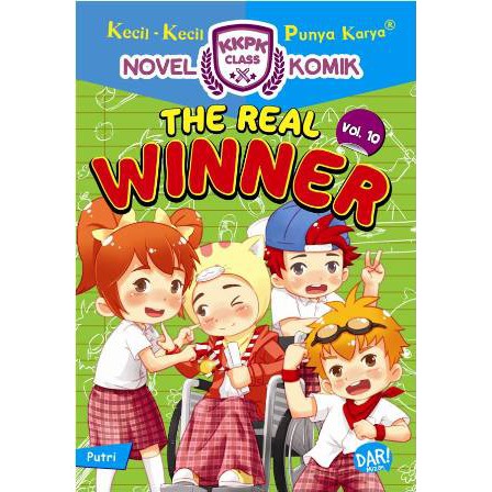 Buku Anak KKPK Class Nomik 10 : The Real Winner - Novel Komik