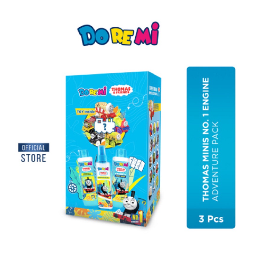 Doremi Thomas &amp; Friends Minis Edition Shampoo, Body Wash, Cologne Anak paket hemat