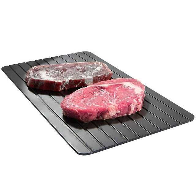 Meijuner Talenan Defrosting Daging Beku Meat Fast Thawing Board Size L