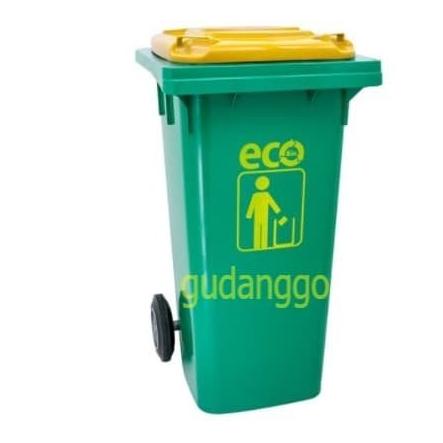 tempat sampah roda 120 liter dustbin besar kuat tebal