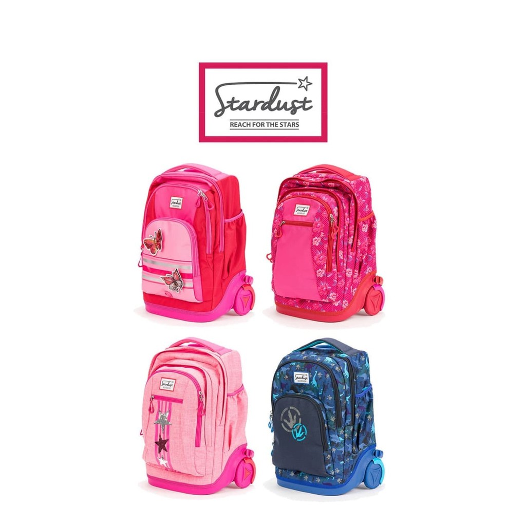 Kekinian Okiedog Stardust Tas Sekolah Anak Ransel dan Trolley Terkece