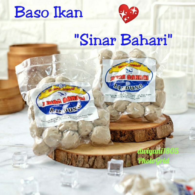 

Baso Ikan Sinar Bahari (baso kecil tanpa bumbu kuah)