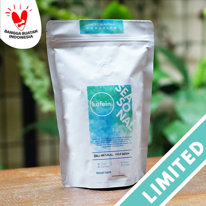 

PROMO Kopi Arabika Bali Natural Cold Brew 200 Gr (biji / bubuk) - Biji