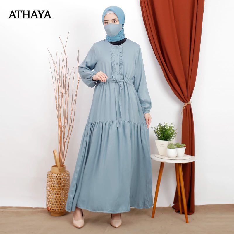 Athaya Gamis / Maxi Dress / Dress Muslimah