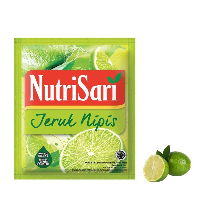 

Nutrisari Jeruk Nipis Sachet 11gr