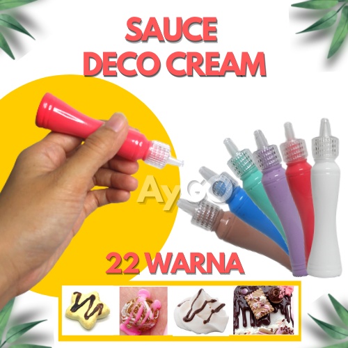 SAUCE DECO CREAM SIMULATION / DECODEN / LIQUID CLAY / FAKE CREAM