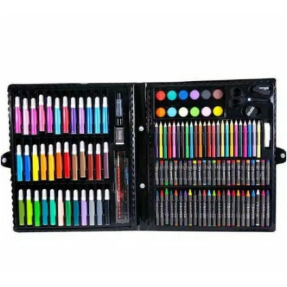 [ OBJ ] Crayon Set 150Pcs / Pensil Warna ATK