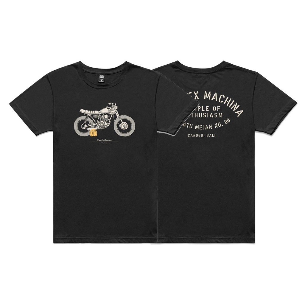 Deus Ex Machina | Kaos Pria | THE SHANK - BLACK DK-07