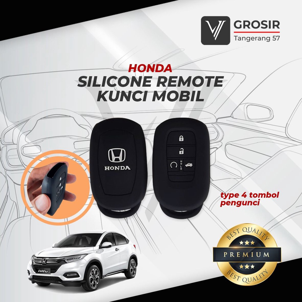 Silicone Kunci All New HRV 2022 / Remote All New HRV