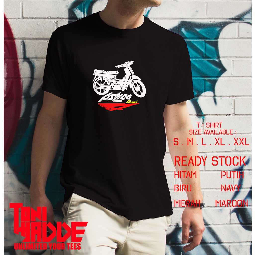 Kaos Baju Astrea grand Honda Legenda Kaos Distro Terbaru
