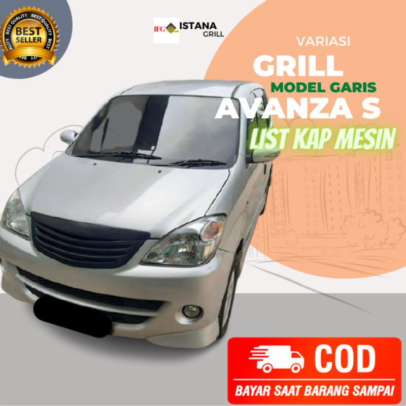 grill avanza s xenia type s model garis +list kap mesin