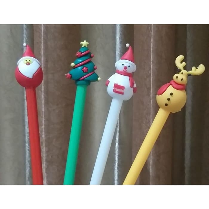 BALLPOIN PENA BOLPEN NATAL LUCU UNIK / PULLPEN KARAKTER XMAS BPKL-04