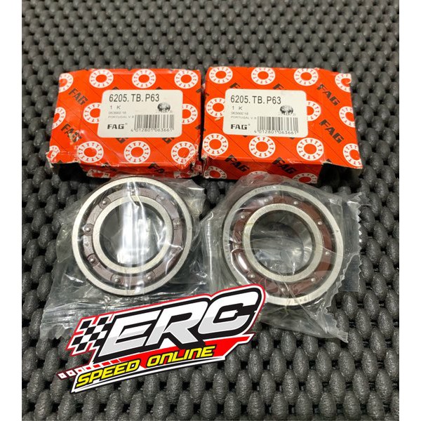 BEARING LAKER KRUK AS FAG PORTUGAL 6205 6205 FIZR - SATRIA 2 TAK RACING ORIGINAL ORI